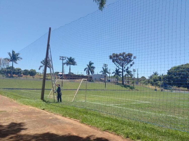 Município realiza uma série de intervenções nas praças esportivas