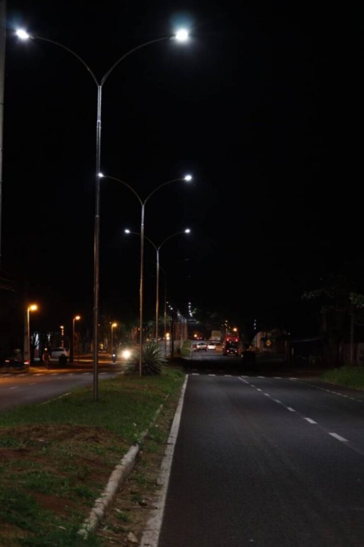 Avenida Domingos Sanches vai receber nova iluminação em LED