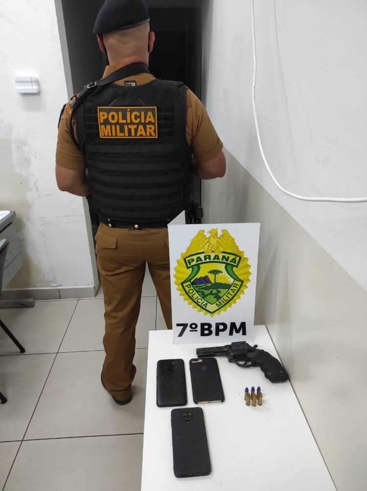 Policiais do 7º batalhão prendem autor de roubo,  recuperam veículo e objetos roubados