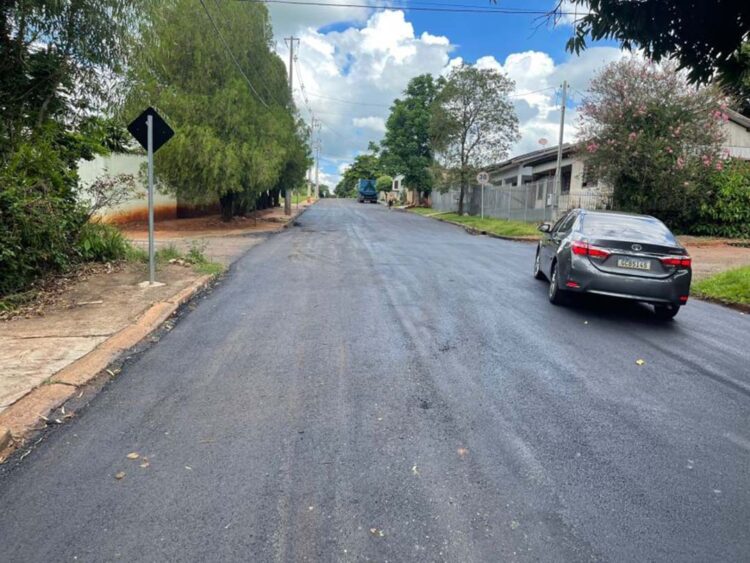 Município executa recapeamento asfáltico em ruas do Distrito de Graciosa