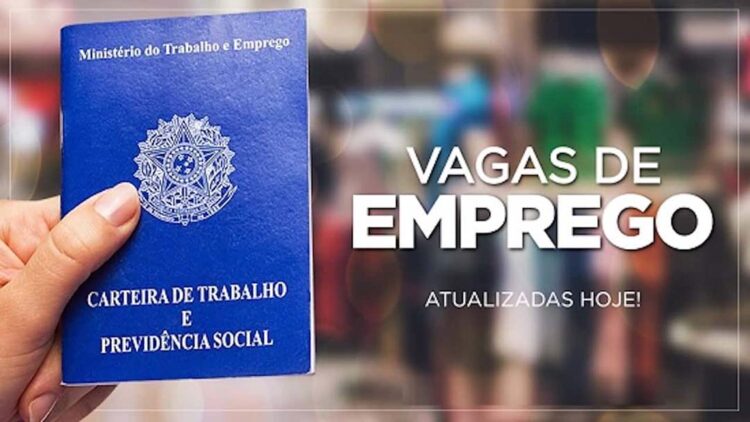 Há 136 vagas de emprego disponíveis para hoje na Agência do Trabalhador