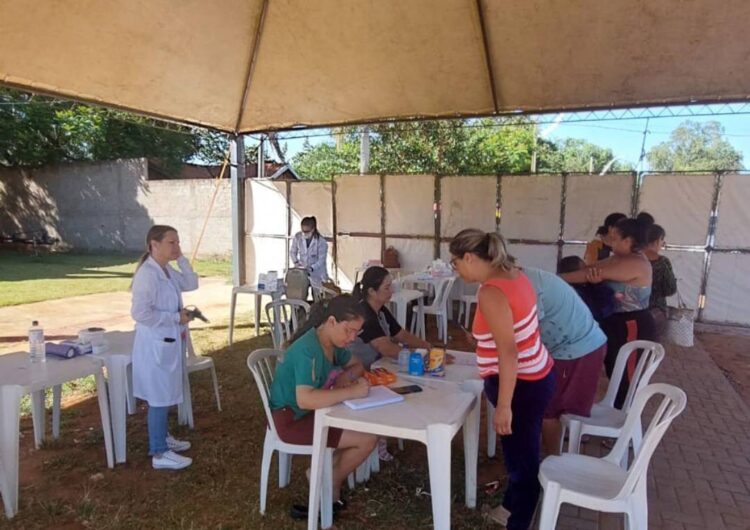 Equipes de saúde oferecem exames e testes  gratuitos em prainhas do Noroeste do Paraná