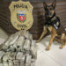 Ações com cães policiais da PCPR apreenderam 10,3 toneladas de drogas em 2022