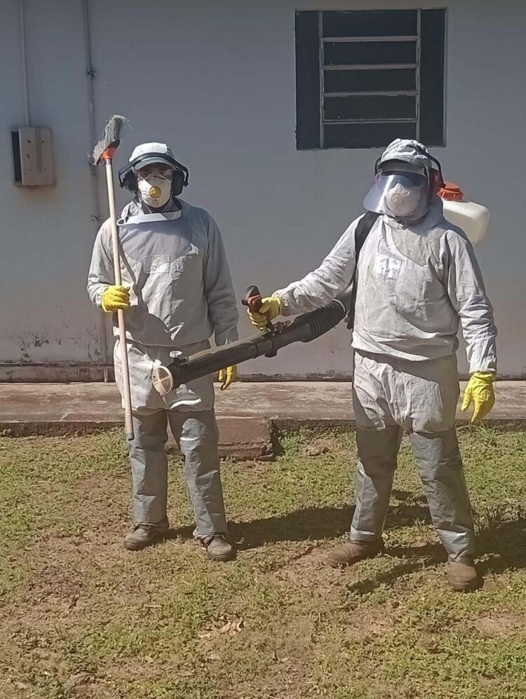 Município realiza ação de bloqueio contra  o mosquito transmissor da dengue