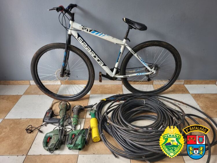 Bandidos furtam 250 metros de cabos elétricos em duas ocorrências no fim de semana