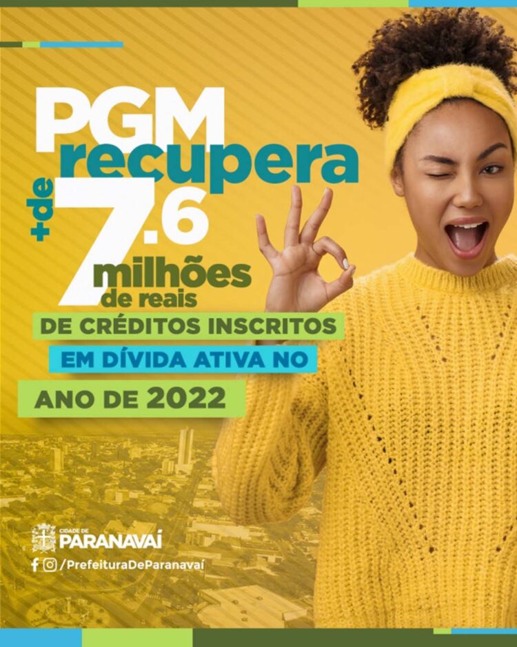 Município recuperou R$ 7,6 milhões em dívidas tributárias através de execuções judiciais em 2022