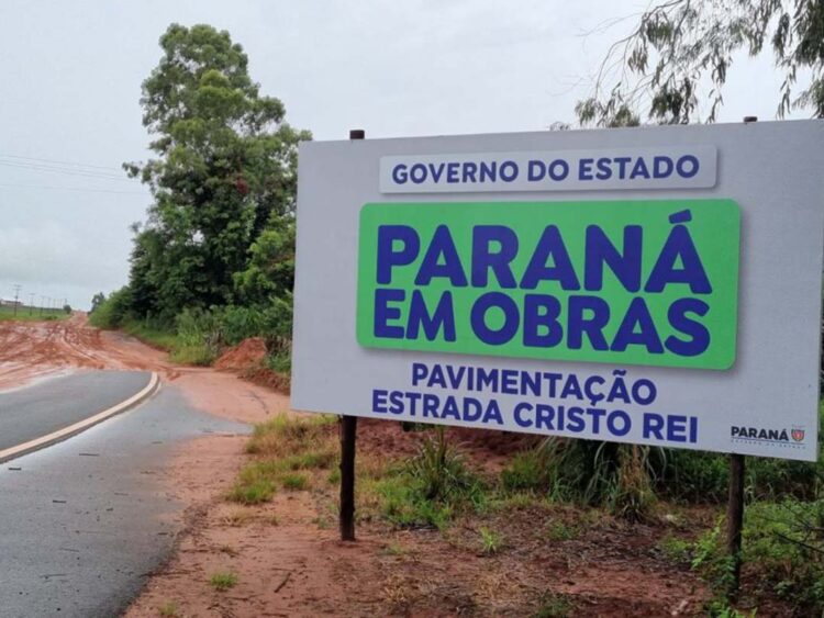 Município vai investir mais de R$ 6 milhões em recursos próprios na pavimentação da Estrada Cristo Rei