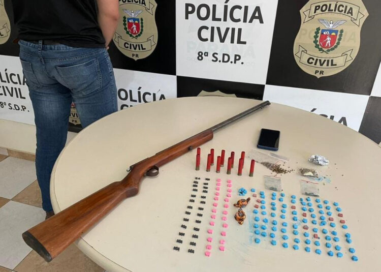 Polícia Civil prende homem por tráfico de drogas