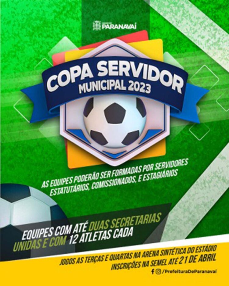 Paranavaí terá nova edição da Copa dos Servidores Municipais