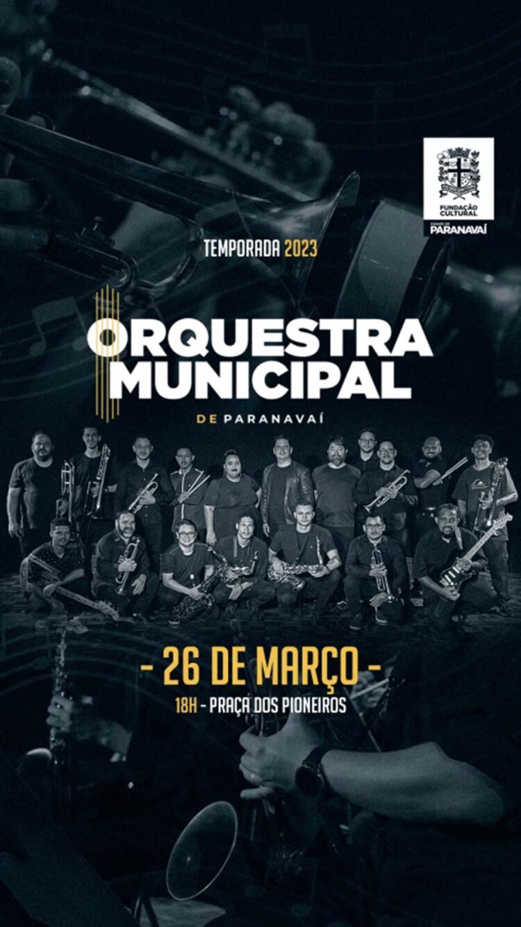 Orquestra Municipal abre temporada de 2023 com concerto no próximo domingo
