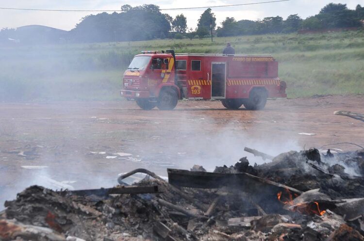 Corpo de Bombeiros explica causa da fumaça  que invadiu Paranavaí na manhã de ontem