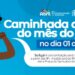 Caminhada Silenciosa vai abrir atividades  do mês de conscientização sobre o Autismo
