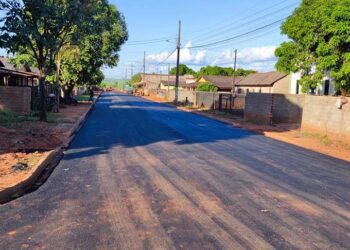 Finalizada pavimentação asfáltica de diversos trechos