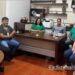 Prefeita Neila e equipe se reúnem  com chefe do escritório da Cohapar
