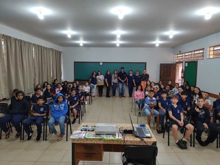 Município realiza ação de educação ambiental com as crianças
