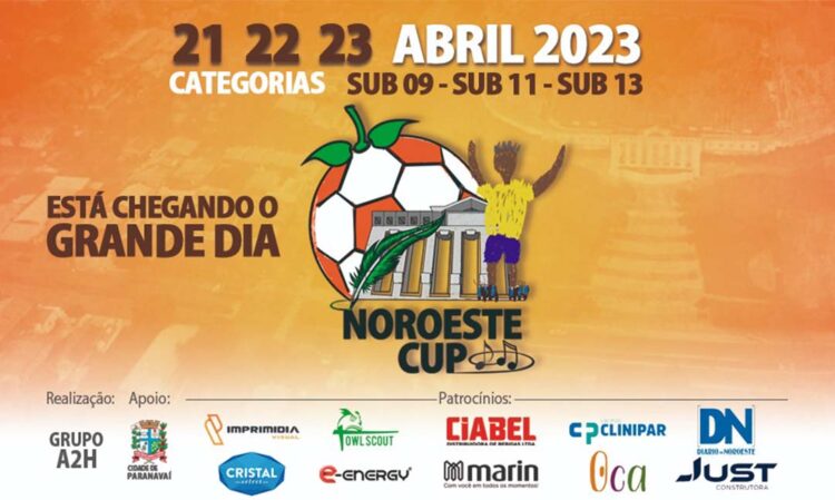 Organizadores da Noroeste Cup estão motivado com a alta adesão dos clubes