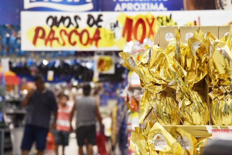 Vendas de itens de Páscoa movimentam o comércio e geram expectativas positivas