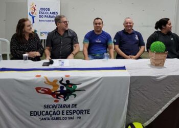 Município faz reunião técnica da  Fase Regional dos Jogos Escolares