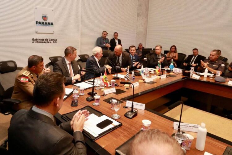 Secretários de cinco estados defendem maior integração contra os crimes