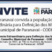 Conferência Extraordinária que vai definir membros do Conselho Municipal de Paranavaí tem nova data