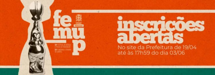 Estão abertas as inscrições para o 58º Femup