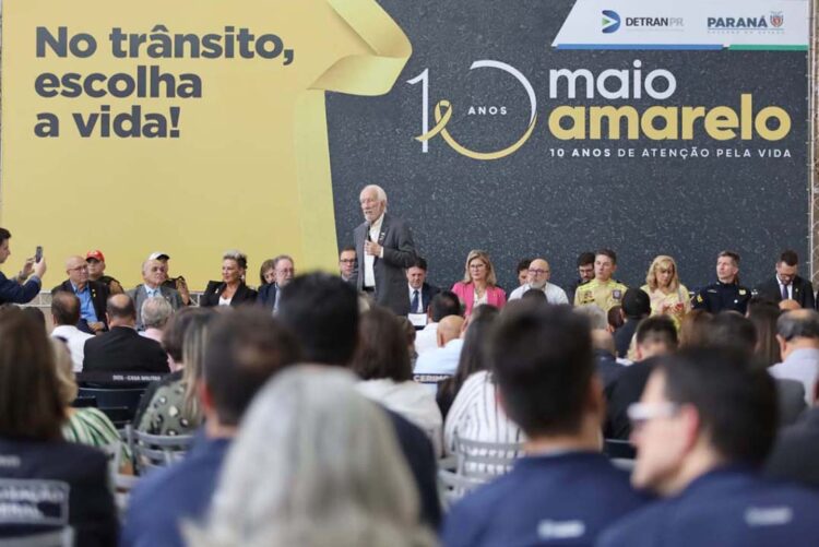 Paraná lança campanha Maio Amarelo com