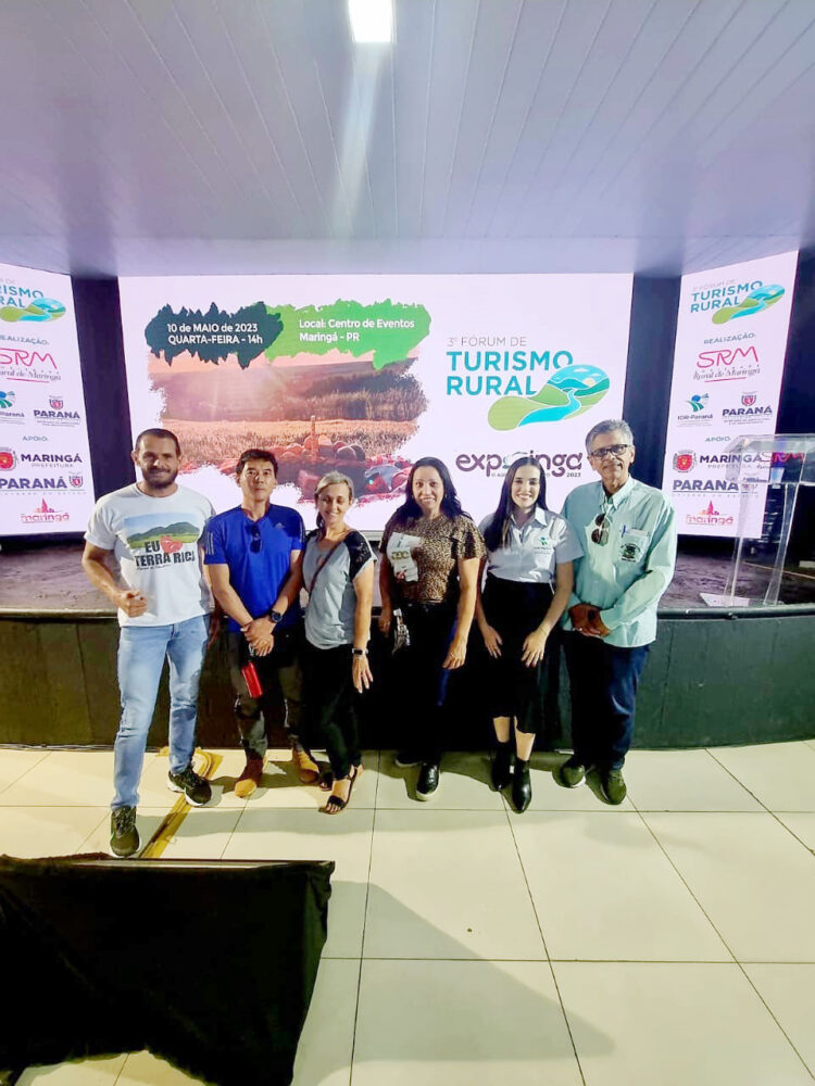 Representantes de Terra Rica participam  de fórum sobre turismo rural