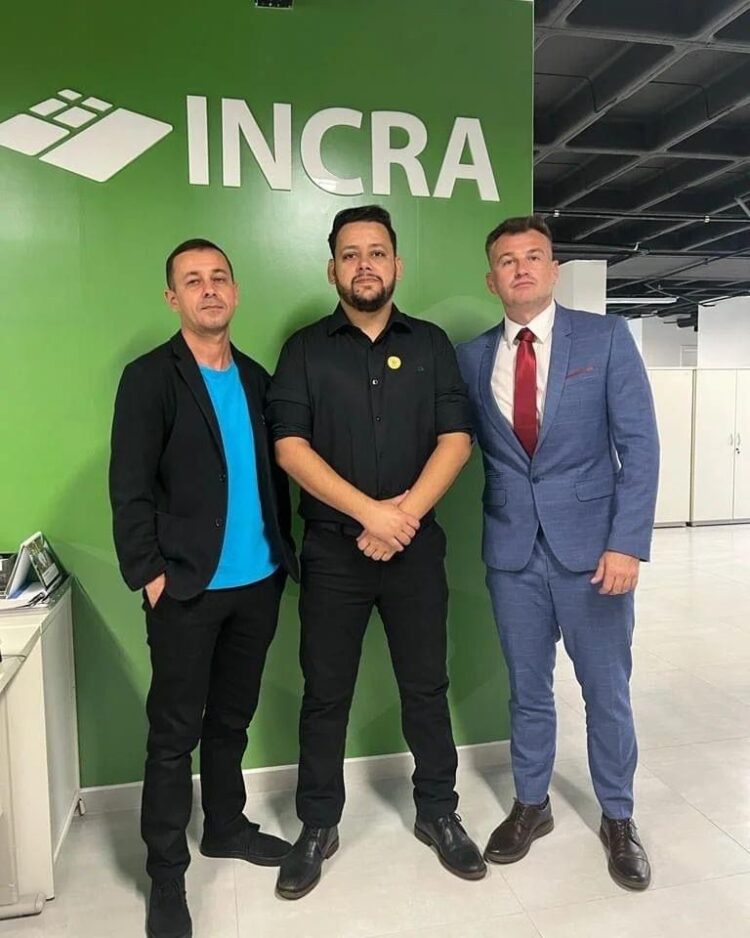 Município e INCRA acompanham andamento  do processo de regularização de terras