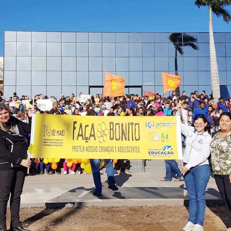 Município realiza passeatas do Maio Laranja
