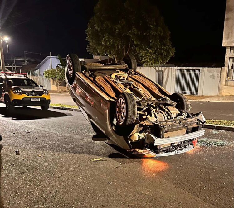 Jovem sem CNH se envolve em acidente de trânsito em Loanda