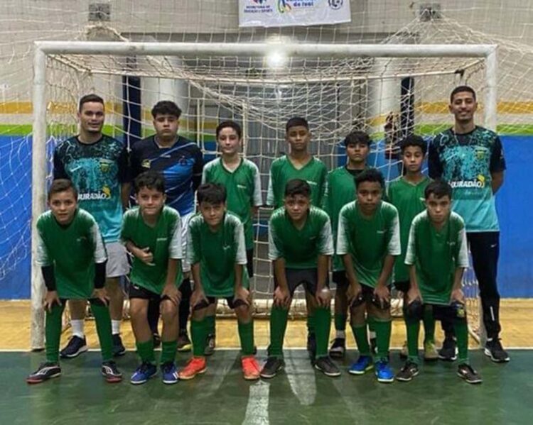 Equipe de Futsal de São Pedro do Paraná  se prepara para a Copa Noroeste