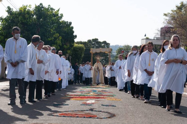 Programação de Corpus Christi na Diocese de Paranavaí