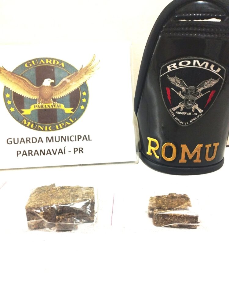 Guarda Municipal flagra motorista arremessando drogas