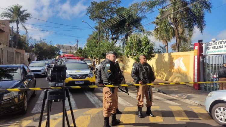 Aluna é morta em ataque a escola de Cambé – PR; Outro adolescente está em estado grave