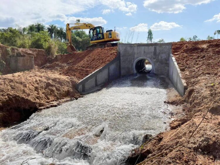 Município avança em obras estruturantes na zona rural