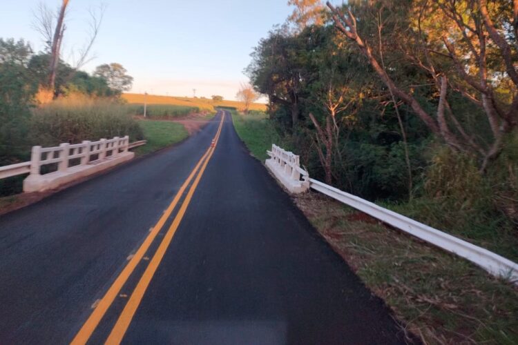 Obras na rodovia que conecta Ângulo, Flórida e Lobato, no Noroeste, estão quase concluídas