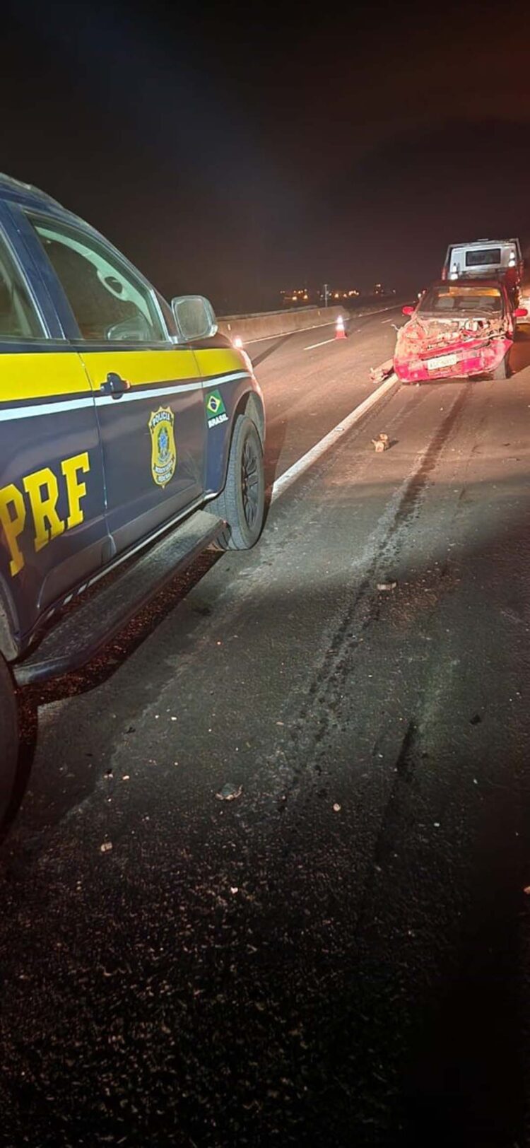 Homem morre após ser ejetado do veículo na BR-376