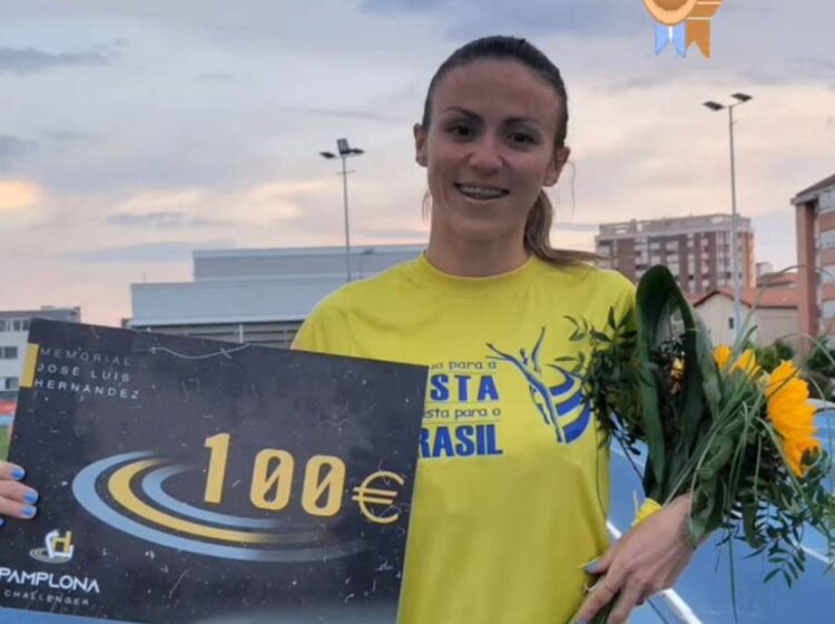 Competidora da equipe de Paranavaí ganha medalha de bronze na Espanha