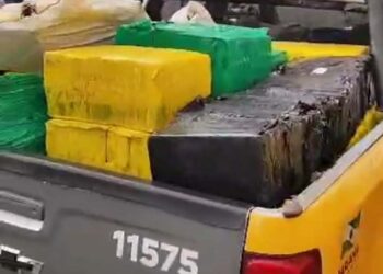 Polícia Militar realiza apreensão de 2,3 toneladas de drogas
