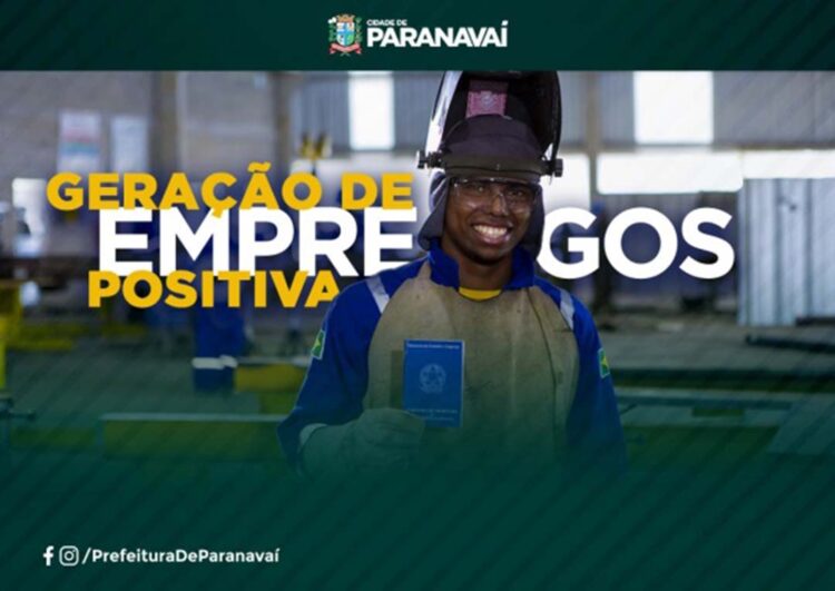 Paranavaí tem o quarto mês consecutivo com saldo positivo na geração de empregos