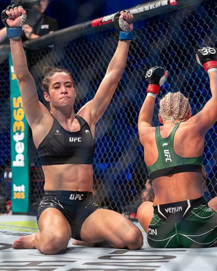 Paranavaiense Bruna Brasil conquista sua primeira vitória no UFC