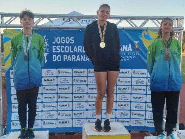 Paranavaí conquista 13 medalhas na fase final dos Jogos Escolares
