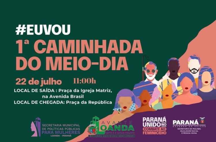 Município participará da 1ª Caminhada do Meio Dia