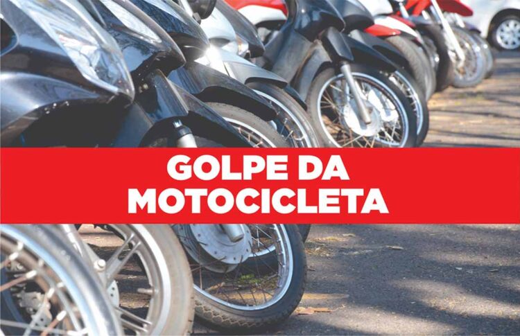 Homem é vítima de golpe após tentar comprar uma motocicleta