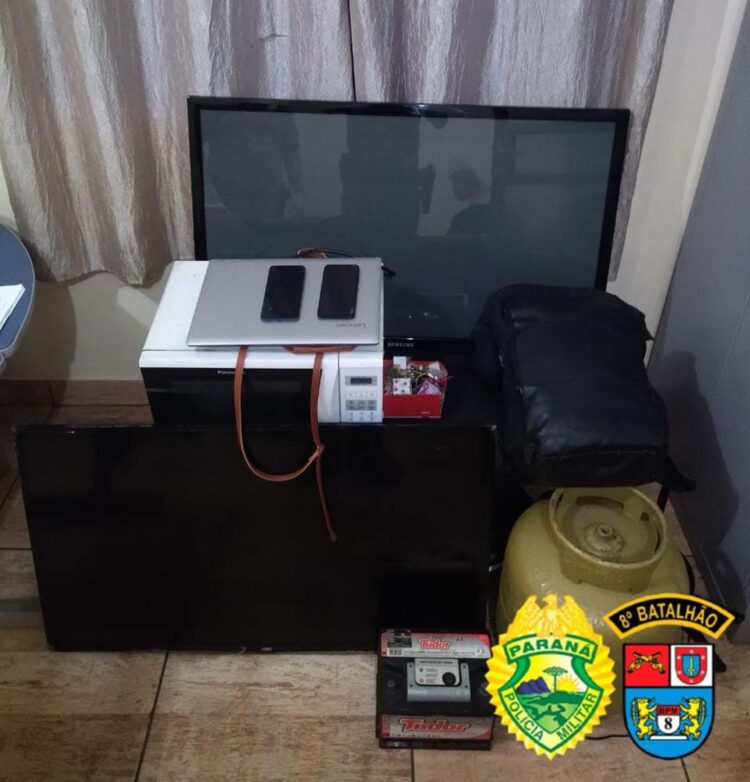PM recupera objetos furtados de residência em Paraíso do Norte