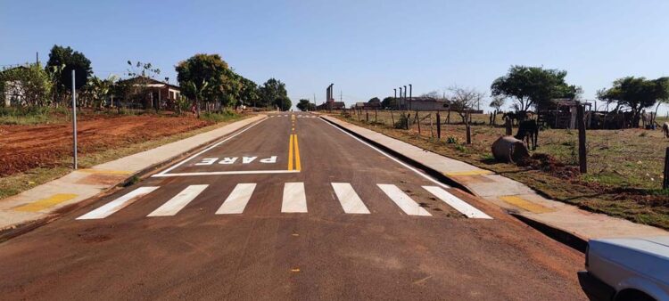 Prefeitura de Mirador finaliza obras de pavimentação asfáltica