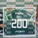 Palmeiras homenageia Abel por 200 jogos no comando do time