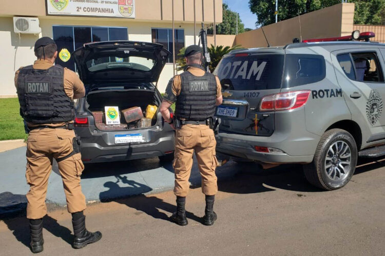 Polícia Militar apreende quase 160 quilos de drogas