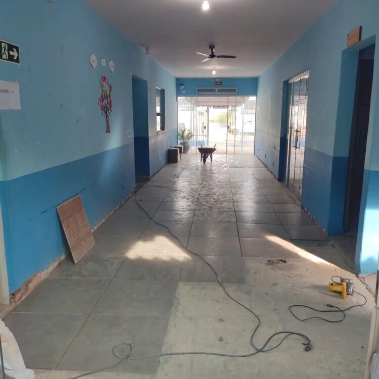 Reforma do Cmei Cirandinha segue a todo vapor