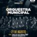 No próximo domingo Orquestra Municipal faz sexto concerto da temporada na Praça “Cidão”